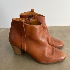 MADEWELL heeled ankle bootie
